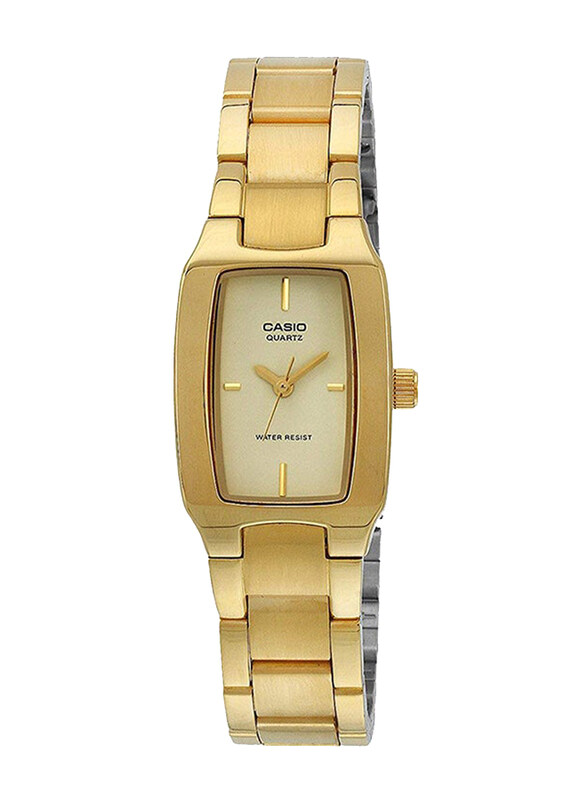 Casio Enticer Analog Wrist Watch for Women with Stainless Steel Band, Water Resistant, LTP-1165N-9CRDF-R, Gold
Casio Enticer Analog Wrist Watch for Women with Stainless Steel Band, Water Resistant, LTP-1165N-9CRDF-R, Gold