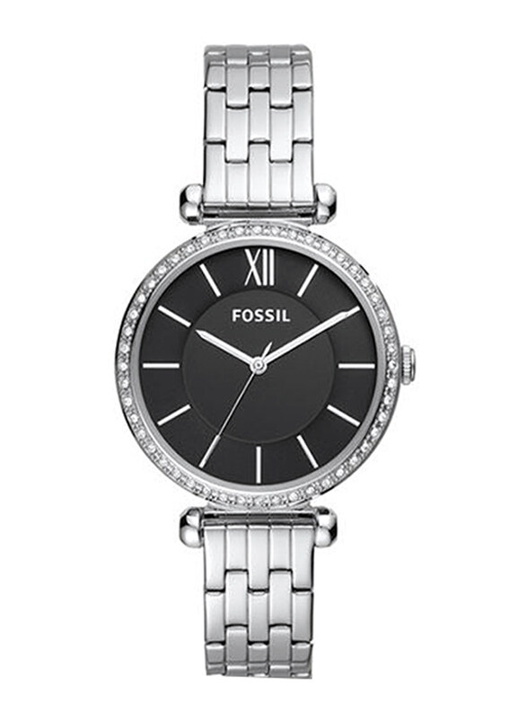 Fossil Analog Watch for Women with Stainless Steel Band and Water Resistant, BQ3496, Silver-Black
Fossil Analog Watch for Women with Stainless Steel Band and Water Resistant, BQ3496, Silver-Black