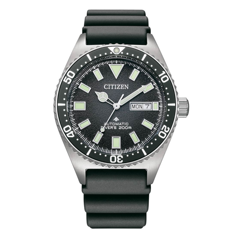 Citizen Analog Watch for Men with Polyurethane Band, Water Resistant, NY0120-01E, Black-Black
Citizen Analog Watch for Men with Polyurethane Band, Water Resistant, NY0120-01E, Black-Black