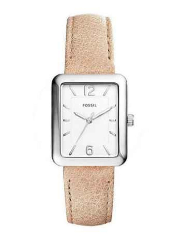 Fossil Analog Watch for Women with Leather Band, Water Resistant, ES4243, White-Brown
Fossil Analog Watch for Women with Leather Band, Water Resistant, ES4243, White-Brown