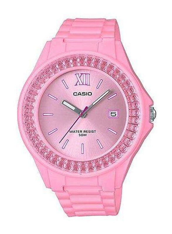 Casio Analog Watch for Women with Resin Band, Water Resistant, LX-500H-4E2VDF, Pink-Pink
Casio Analog Watch for Women with Resin Band, Water Resistant, LX-500H-4E2VDF, Pink-Pink