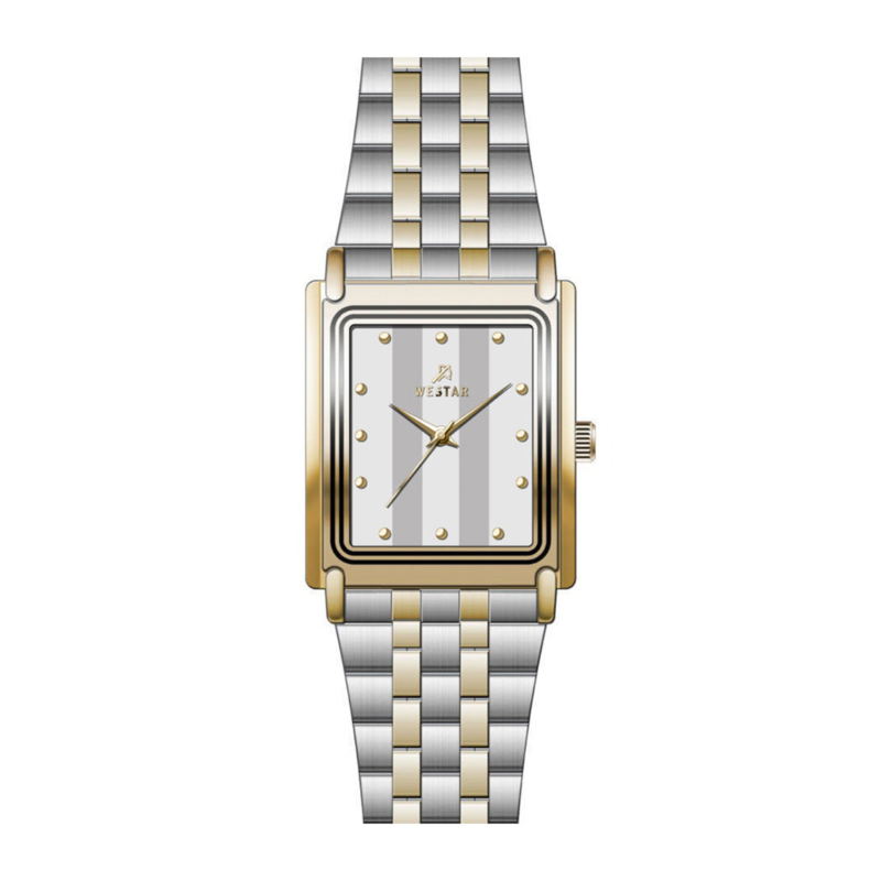 Westar Analog Watch for Men with Stainless Steel Band, Water Resistant, EX7588CBN107, Silver/gold-White
Westar Analog Watch for Men with Stainless Steel Band, Water Resistant, EX7588CBN107, Silver/gold-White