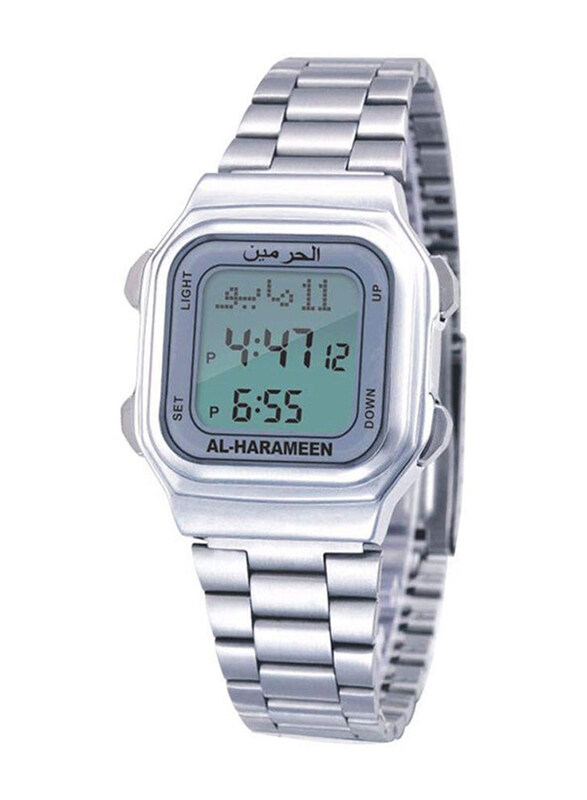 Al-Harameen Analog Watch for Men with Stainless Steel Band, Water Resistant, HA-6461S, Silver-Grey
Al-Harameen Analog Watch for Men with Stainless Steel Band, Water Resistant, HA-6461S, Silver-Grey