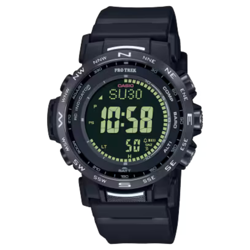 Casio Digital Unisex Watch with Resin Band, Water Resistant, PRW-35Y-1B, Black-Black
Casio Digital Unisex Watch with Resin Band, Water Resistant, PRW-35Y-1B, Black-Black