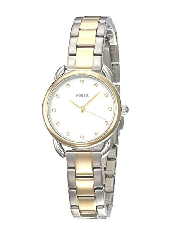 Fossil Analog Watch for Women with Stainless Steel Band, Water Resistant, ES4498, Silver/Gold-White
Fossil Analog Watch for Women with Stainless Steel Band, Water Resistant, ES4498, Silver/Gold-White