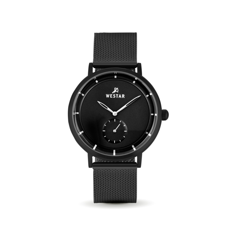 Westar Analog Watch for Men with Stainless Steel Band, Water Resistant, 50247BBN103, Black-Black
Westar Analog Watch for Men with Stainless Steel Band, Water Resistant, 50247BBN103, Black-Black