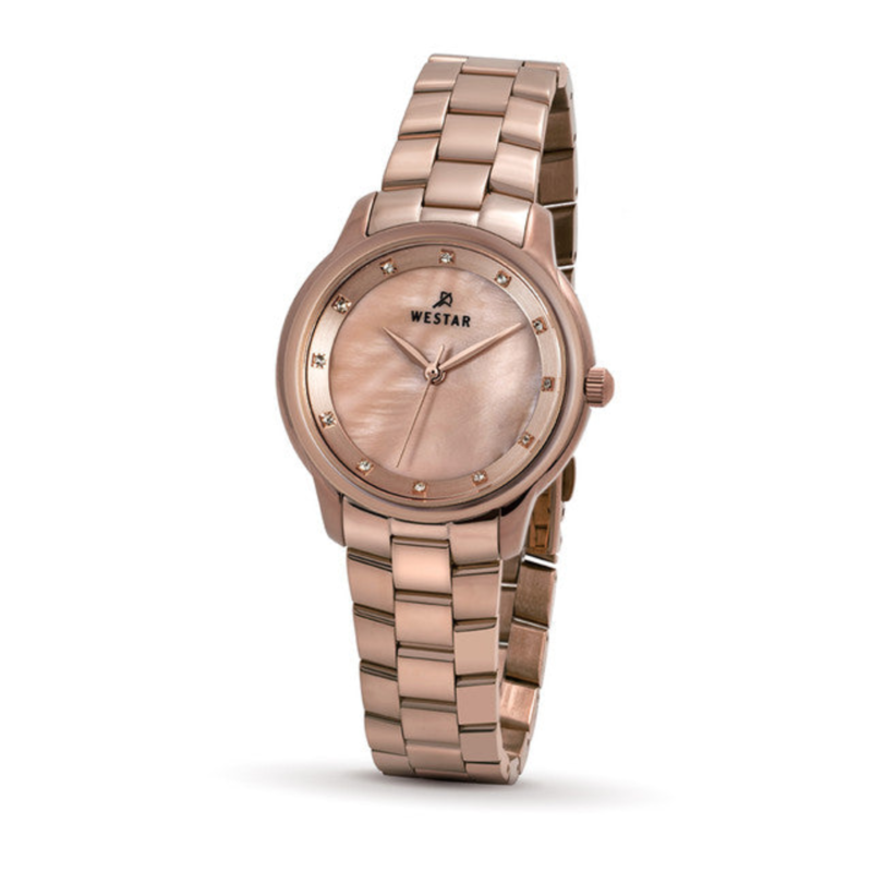 Westar Analog Watch for Women with Stainless Steel Band, Water Resistant, 00104PPN619, Rose Gold-Rose Gold
Westar Analog Watch for Women with Stainless Steel Band, Water Resistant, 00104PPN619, Rose Gold-Rose Gold