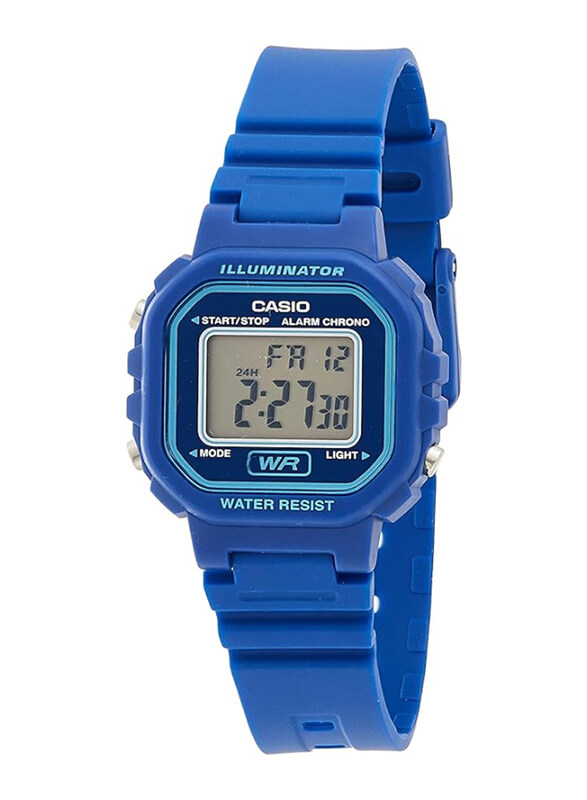 Casio Youth Digital Watch for Women with Resin Band, Water Resistant, LA-20WH-2ADF, Blue-Blue
Casio Youth Digital Watch for Women with Resin Band, Water Resistant, LA-20WH-2ADF, Blue-Blue