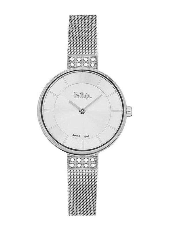 Lee Cooper Analog Watch for Women with Stainless Steel Band and Water Resistant, LC06394.330, Silver-White
Lee Cooper Analog Watch for Women with Stainless Steel Band and Water Resistant, LC06394.330, Silver-White