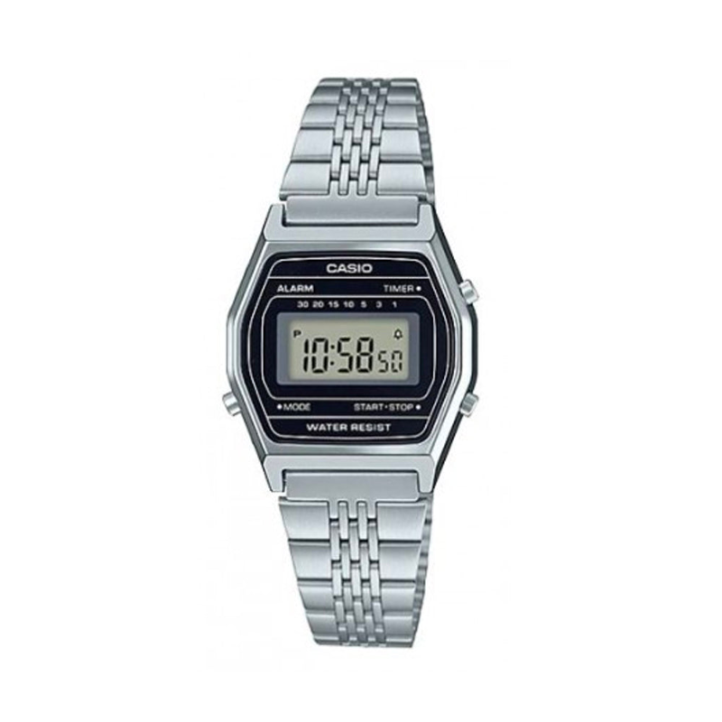 Casio Vintage Series Digital Unisex Watch with Stainless Steel Band, Water Resistant, LA690WA-1DF, Silver-Black
Casio Vintage Series Digital Unisex Watch with Stainless Steel Band, Water Resistant, LA690WA-1DF, Silver-Black