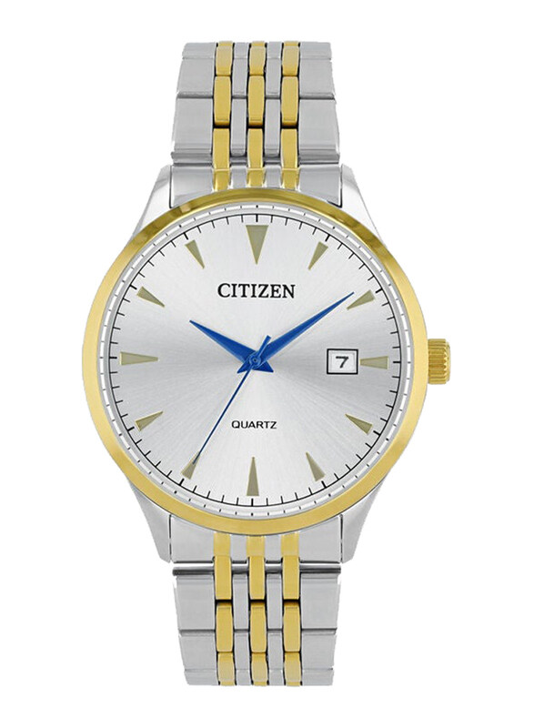Citizen Dual Tone Analog Watch for Men with Stainless Steel Band, Date and Water Resistant, DZ0064-52A, Silver/Gold-Silver
Citizen Dual Tone Analog Watch for Men with Stainless Steel Band, Date and Water Resistant, DZ0064-52A, Silver/Gold-Silver
