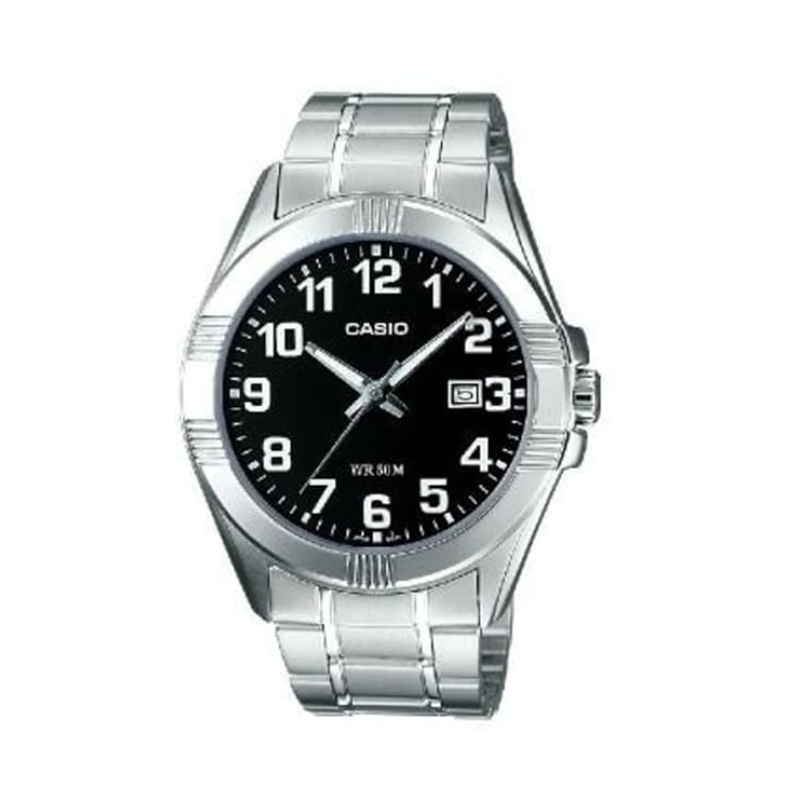 Casio Enticer Men Analog Watch for Men with Stainless Steel Band, Water Resistant, MTP-1308D-1BVDF, Silver-Black
Casio Enticer Men Analog Watch for Men with Stainless Steel Band, Water Resistant, MTP-1308D-1BVDF, Silver-Black
