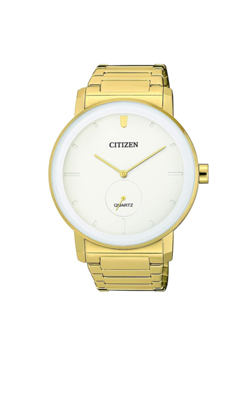 Citizen Analog Watch for Men with Stainless Steel Band, Water Resistant, BE9182-57A EEV, Gold-White
Citizen Analog Watch for Men with Stainless Steel Band, Water Resistant, BE9182-57A EEV, Gold-White