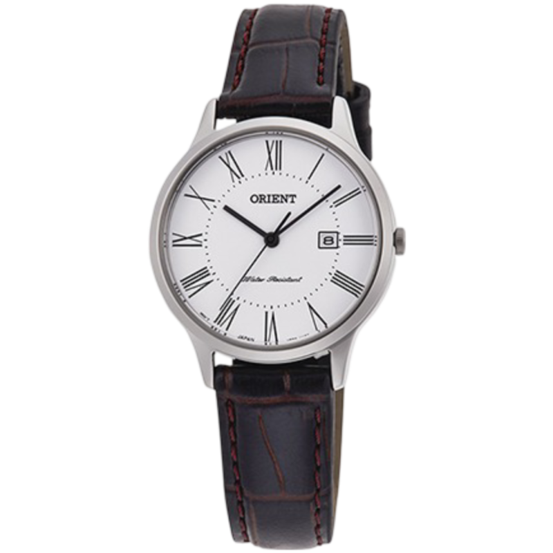 Orient Analog Watch for Women with Leather Band, Water Resistant, OW-RFQA0008S, Black-White
Orient Analog Watch for Women with Leather Band, Water Resistant, OW-RFQA0008S, Black-White