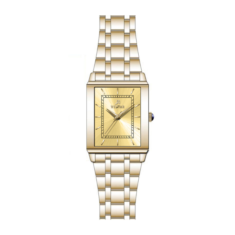 Westar Analog Watch for Women with Stainless Steel Band, Water Resistant, EX6592GPN108, Gold-Gold
Westar Analog Watch for Women with Stainless Steel Band, Water Resistant, EX6592GPN108, Gold-Gold