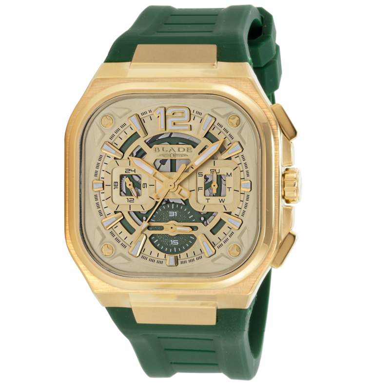 Blade Glide Power Analog Watch for Men with Silicone Band, Water Resistant, 3653G5GCE, Green-Gold
Blade Glide Power Analog Watch for Men with Silicone Band, Water Resistant, 3653G5GCE, Green-Gold