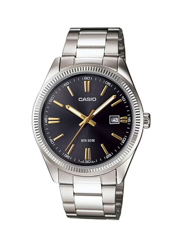 Casio Enticer Analog Watch for Women with Stainless Steel Band, Water Resistant, MTP-1302D-1A2VDF, Silver-Black
Casio Enticer Analog Watch for Women with Stainless Steel Band, Water Resistant, MTP-1302D-1A2VDF, Silver-Black