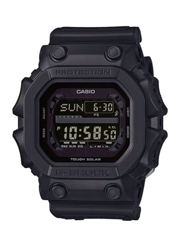 Casio G-Shock Digital Quartz Watch for Men with Resin Band, Water Resistant, GX-56BB-1ER, Black
Casio G-Shock Digital Quartz Watch for Men with Resin Band, Water Resistant, GX-56BB-1ER, Black