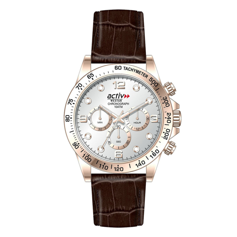 Westar Analog Watch for Men with Leather Band, Water Resistant and Chronograph, 90273PPN627, Brown-Multicolour
Westar Analog Watch for Men with Leather Band, Water Resistant and Chronograph, 90273PPN627, Brown-Multicolour