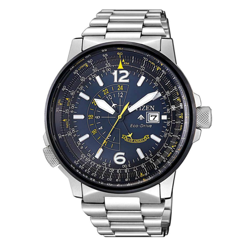 Citizen Promaster Analog Watch for Men with Stainless Steel Band, Water Resistant, BJ7006-56L, Silver-Blue
Citizen Promaster Analog Watch for Men with Stainless Steel Band, Water Resistant, BJ7006-56L, Silver-Blue
