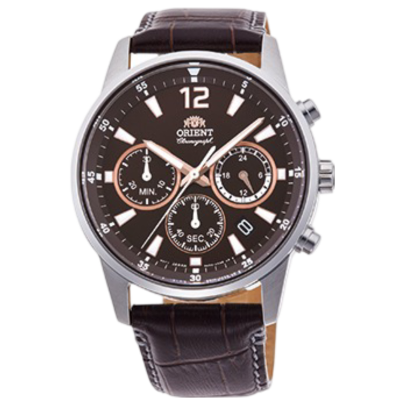 Orient Analog Watch for Men with Leather Band, Water Resistant and Chronograph, OW-RAKV0006, Black-Black
Orient Analog Watch for Men with Leather Band, Water Resistant and Chronograph, OW-RAKV0006, Black-Black