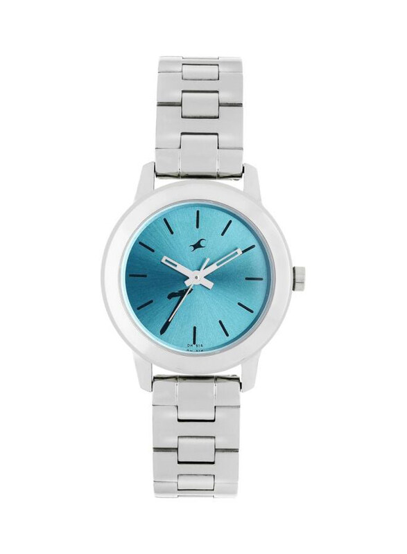 Fastrack Analog Watch for Girls with Metal Band, Water Resistant, T68008SM06, Silver-Blue
Fastrack Analog Watch for Girls with Metal Band, Water Resistant, T68008SM06, Silver-Blue