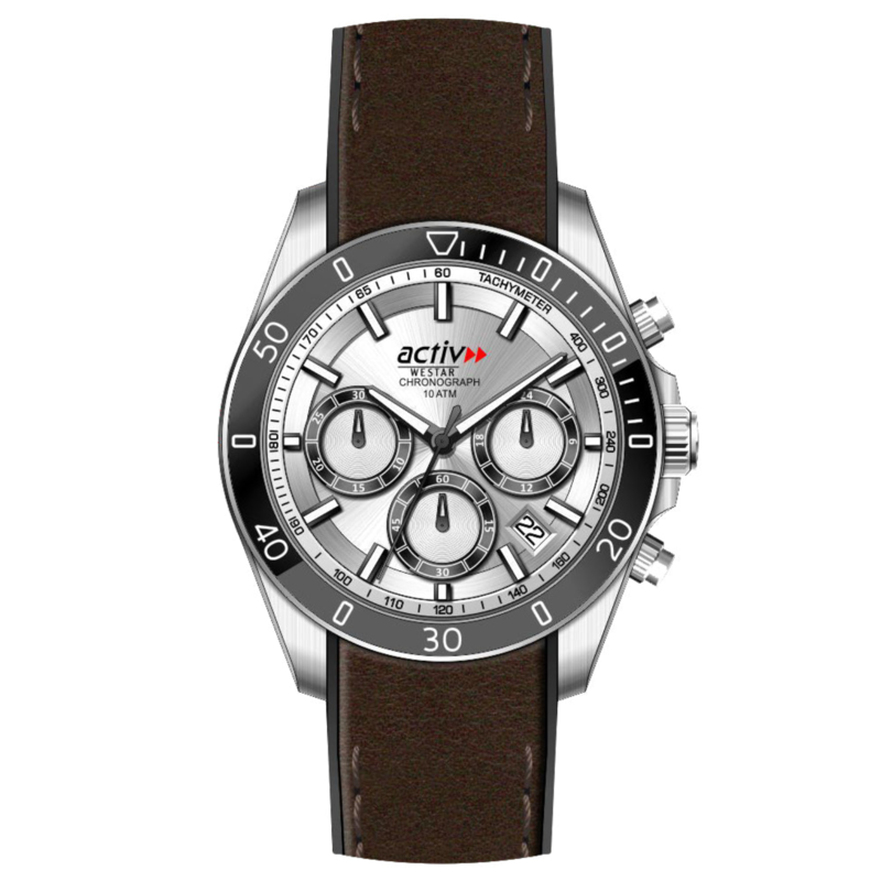 Westar Analog Watch for Men with Leather Band, Water Resistant and Chronograph, 90245STN327, Black-Multicolour
Westar Analog Watch for Men with Leather Band, Water Resistant and Chronograph, 90245STN327, Black-Multicolour