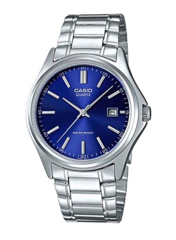 Casio Enticer Analog Watch for Men with Stainless Steel Band, Water Resistant, MTP-1239D-2ADF, Silver-Blue
Casio Enticer Analog Watch for Men with Stainless Steel Band, Water Resistant, MTP-1239D-2ADF, Silver-Blue