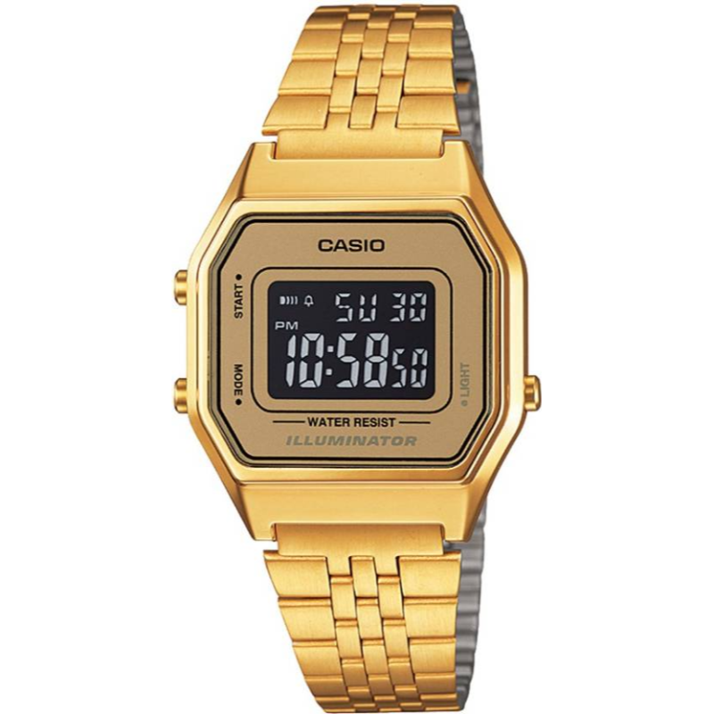 Casio Vintage Series Digital Unisex Watch with Stainless Steel Band, Water Resistant, LA680WGA-9BDF, Gold-Black
Casio Vintage Series Digital Unisex Watch with Stainless Steel Band, Water Resistant, LA680WGA-9BDF, Gold-Black