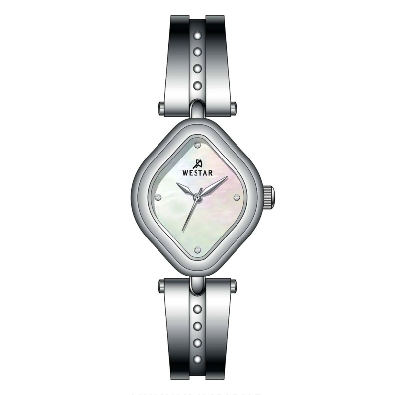 Westar Analog Watch for Women with Stainless Steel Band, Water Resistant, 20309STN111, Silver-White Mother Of Pearl
Westar Analog Watch for Women with Stainless Steel Band, Water Resistant, 20309STN111, Silver-White Mother Of Pearl