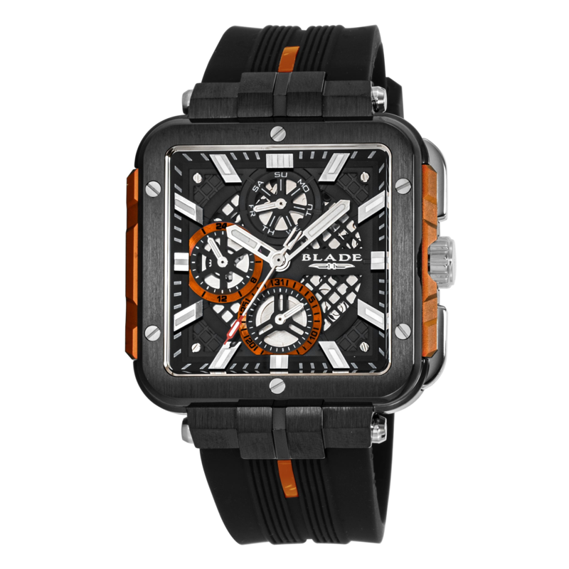 Blade Fierce Auburn Analog Watch for Men with Silicone Band, Water Resistant and Chronograph, 3654G5NNN, Black-Black
Blade Fierce Auburn Analog Watch for Men with Silicone Band, Water Resistant and Chronograph, 3654G5NNN, Black-Black