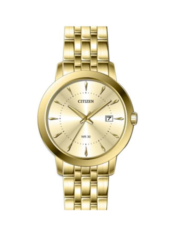 Citizen Analog Watch for Men with Metal Band, Water Resistant, DZ0012-56P, Gold
Citizen Analog Watch for Men with Metal Band, Water Resistant, DZ0012-56P, Gold