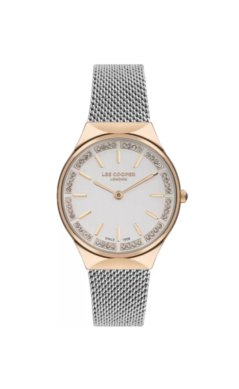 Lee Cooper Analog Watch for Women with Stainless Steel Band, Water Resistant, LC07862.530, Silver-White
Lee Cooper Analog Watch for Women with Stainless Steel Band, Water Resistant, LC07862.530, Silver-White