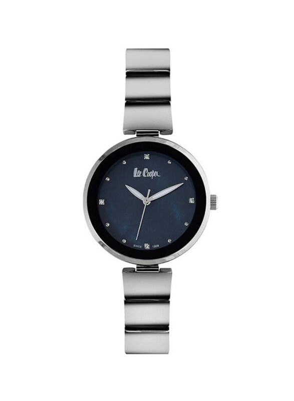 Lee Cooper Analog Wrist Watch for Women with Metal Band, LC06509.350, Silver-Blue
Lee Cooper Analog Wrist Watch for Women with Metal Band, LC06509.350, Silver-Blue