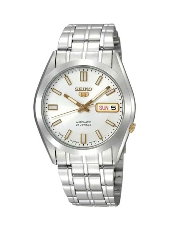 Seiko Analog Watch for Men with Stainless Steel Band, Water Resistant, SNKE81J1, Silver
Seiko Analog Watch for Men with Stainless Steel Band, Water Resistant, SNKE81J1, Silver