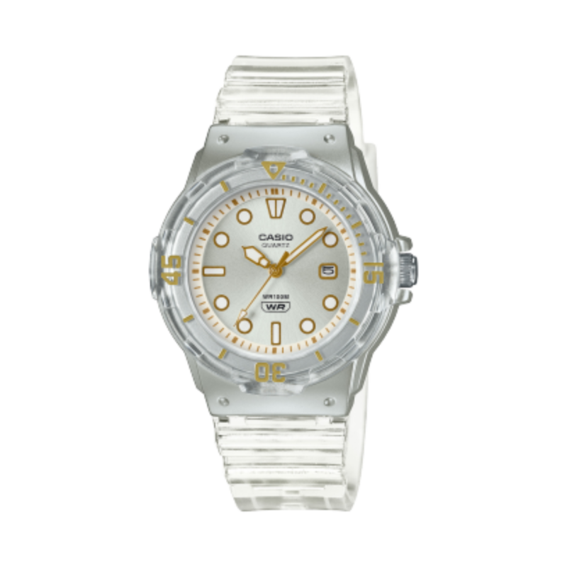 Casio Pop Analog Unisex Watch with Resin Band, Water Resistant, LRW-200HS-7EVDF, Transparent-Silver
Casio Pop Analog Unisex Watch with Resin Band, Water Resistant, LRW-200HS-7EVDF, Transparent-Silver