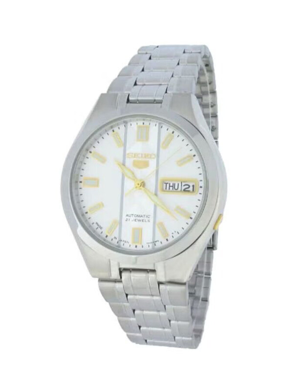 Seiko Analog Watch for Men with Stainless Steel Band, Water Resistant, SNKG33J1, Silver-White
Seiko Analog Watch for Men with Stainless Steel Band, Water Resistant, SNKG33J1, Silver-White
