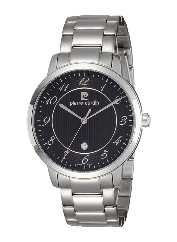 Pierre Cardin Analog Wrist Watch for Women with Stainless Steel Band, PC106311S06, Silver-Black
Pierre Cardin Analog Wrist Watch for Women with Stainless Steel Band, PC106311S06, Silver-Black