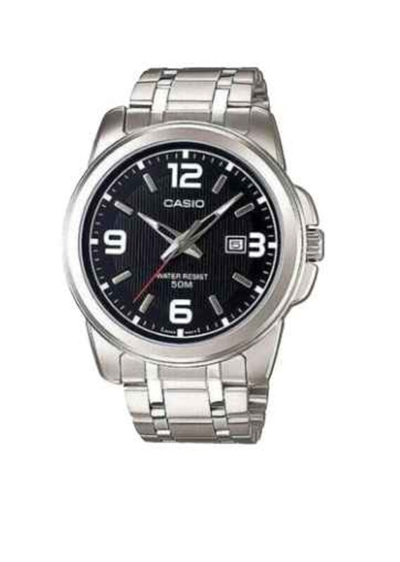 Casio Analog Watch for Men with Stainless Steel Band, Water Resistant, MTP-1314D-1AVDF, Black-Silver
Casio Analog Watch for Men with Stainless Steel Band, Water Resistant, MTP-1314D-1AVDF, Black-Silver