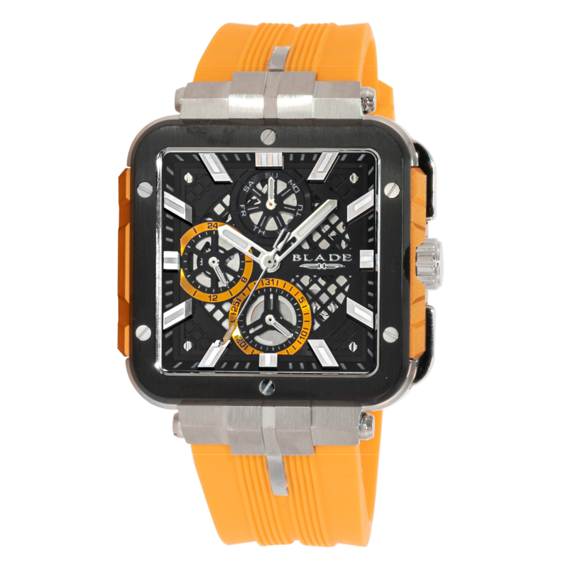 Blade Fierce Speed Analog Watch for Men with Silicone Band, Water Resistant and Chronograph, 3654G5MNY, Yellow-Black
Blade Fierce Speed Analog Watch for Men with Silicone Band, Water Resistant and Chronograph, 3654G5MNY, Yellow-Black