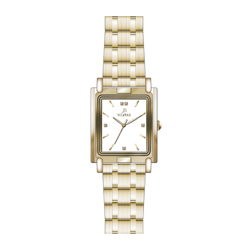 Westar Analog Watch for Men with Stainless Steel Band, Water Resistant, EX7590GPN101, Gold-White
Westar Analog Watch for Men with Stainless Steel Band, Water Resistant, EX7590GPN101, Gold-White