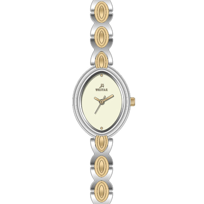 Westar Analog Watch for Women with Stainless Steel Band, Water Resistant, 20234CBN102, Multicolour-Light Yellow
Westar Analog Watch for Women with Stainless Steel Band, Water Resistant, 20234CBN102, Multicolour-Light Yellow
