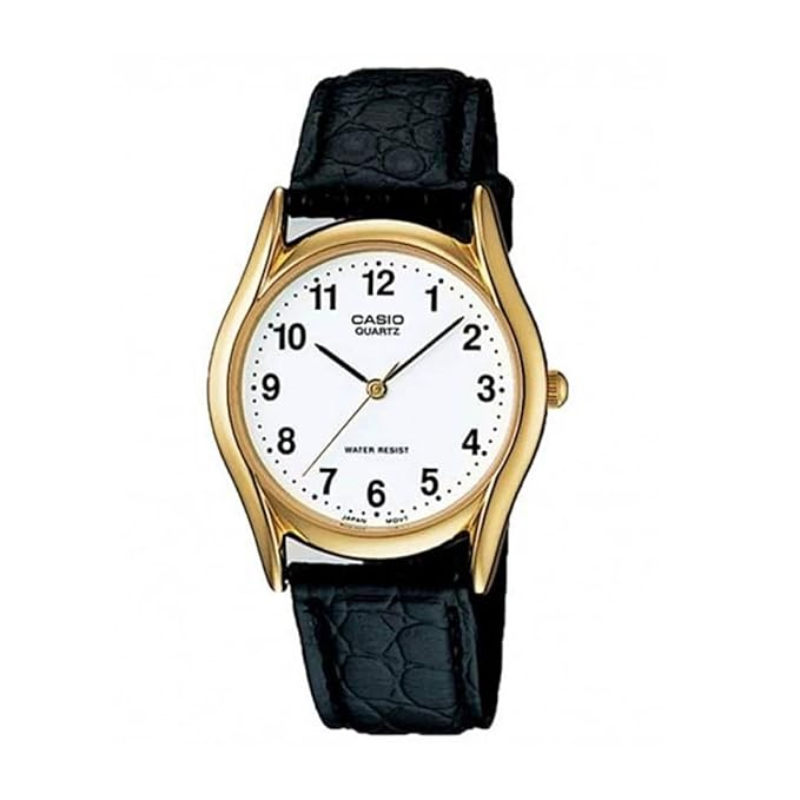 Casio Analog Watch for Men with Leather Band, Water Resistant, MTP-1094Q-7B1, Black-White
Casio Analog Watch for Men with Leather Band, Water Resistant, MTP-1094Q-7B1, Black-White