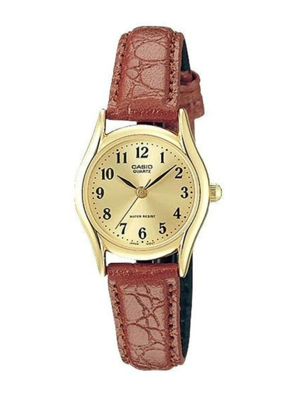 Casio Enticer Series Analog Watch for Women with Leather Genuine Band, Water Resistant, LTP-1094Q-9BRDF, Brown-Gold
Casio Enticer Series Analog Watch for Women with Leather Genuine Band, Water Resistant, LTP-1094Q-9BRDF, Brown-Gold