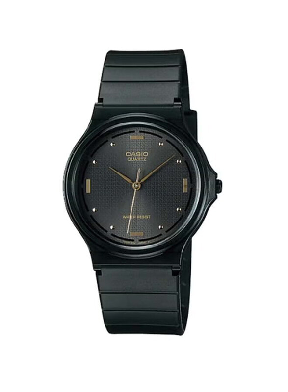 Casio Youth Analog Wrist Watch for Men with Resin Band, Water Resistant, Watch MQ-76-1ALDF, Black
Casio Youth Analog Wrist Watch for Men with Resin Band, Water Resistant, Watch MQ-76-1ALDF, Black