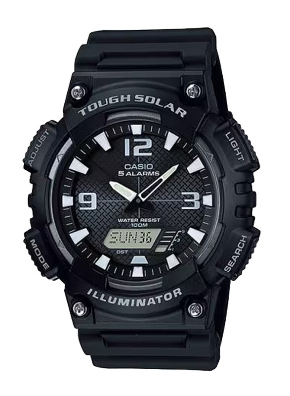 Casio Analog/Digital Watch for Men with Resin Band, Water Resistant, AQ-S810W-1AVDF, Black-Black
Casio Analog/Digital Watch for Men with Resin Band, Water Resistant, AQ-S810W-1AVDF, Black-Black