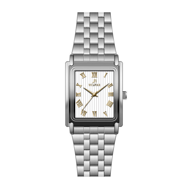 Westar Analog Watch for Women with Stainless Steel Band, Water Resistant, EX6589CBN101, Silver-White
Westar Analog Watch for Women with Stainless Steel Band, Water Resistant, EX6589CBN101, Silver-White