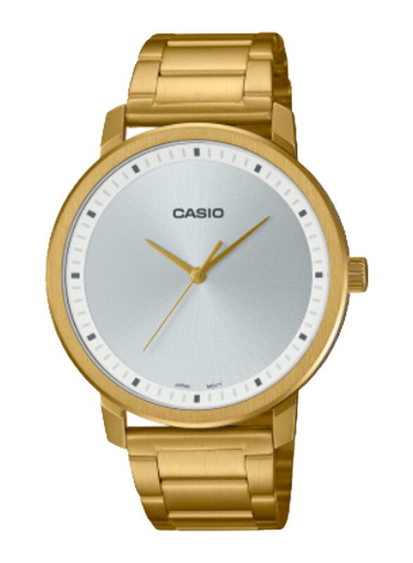 Casio Enticer Men Analog Watch for Men with Stainless Steel Band, Water Resistant, MTP-B115G-7EVDF, Gold-Silver
Casio Enticer Men Analog Watch for Men with Stainless Steel Band, Water Resistant, MTP-B115G-7EVDF, Gold-Silver