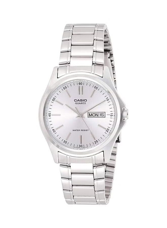 Casio Enticer Analog Watch for Men with Stainless Steel Band, Water Resistant, MTP-1239D-2ADF, Silver
Casio Enticer Analog Watch for Men with Stainless Steel Band, Water Resistant, MTP-1239D-2ADF, Silver
