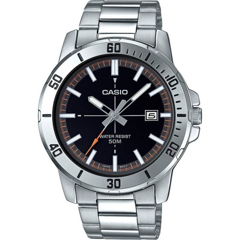 Casio Standard Analog Watch for Men with Stainless Steel Band, Water Resistant, MTP-VD01D-1E2VUDF, Silver-Black
Casio Standard Analog Watch for Men with Stainless Steel Band, Water Resistant, MTP-VD01D-1E2VUDF, Silver-Black